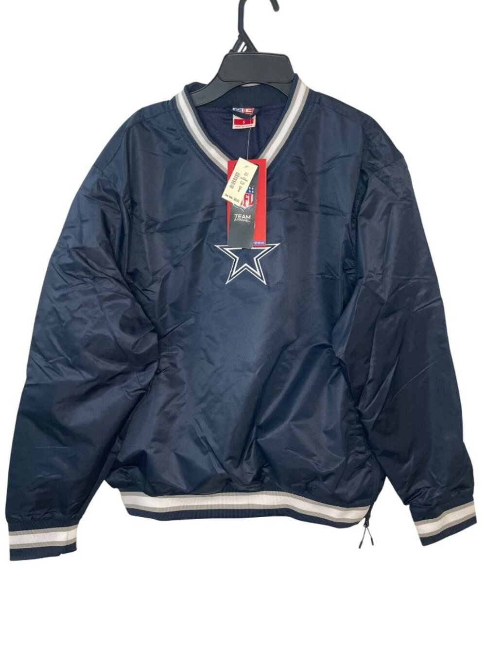 Ultra Game Dallas Cowboys Navy Jacket NFL Team Apparel Men's Sz S MSRP$70 NWT